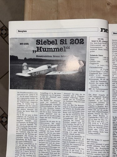 Bauplan für motorflugzeug - für,