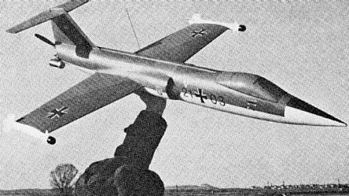 Bauplan 104 starfighter - bauplan,