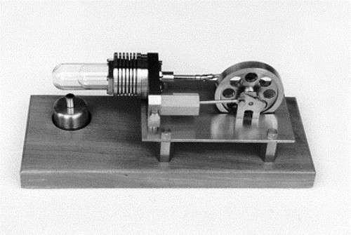 Bauplan heißluftmotor hm - bauplan, hw-hm