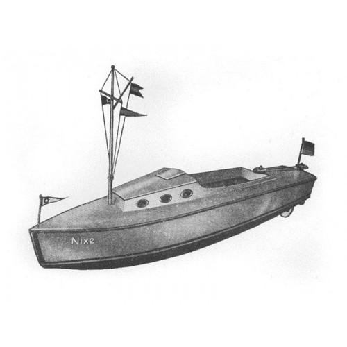 Bauplan motorboot nixe - bauplan,