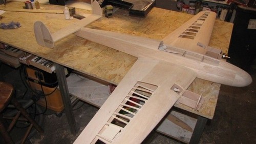 Bauplan messerschmitt 110 - bauplan, me