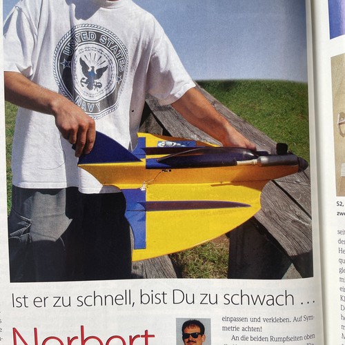 Bauplan für motorflugzeug - bauplan,
