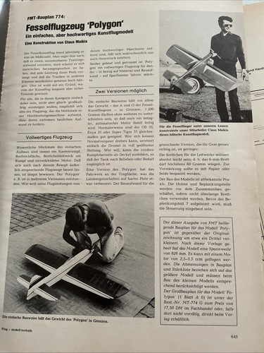 Bauplan für motor flugzeug - für,