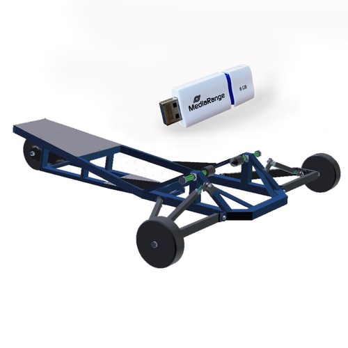 Wheelie trainer bauplan - wheelie,