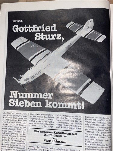 Bauplan für motorflugzeug - bauplan,