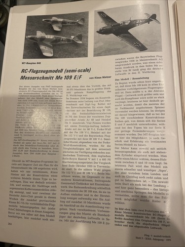 Bauplan für motorflugzeug - bauplan,