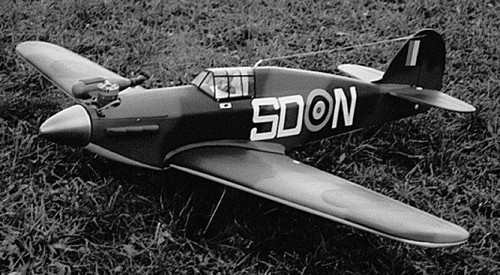 Bauplan hawker hurricane - bauplan, mk1