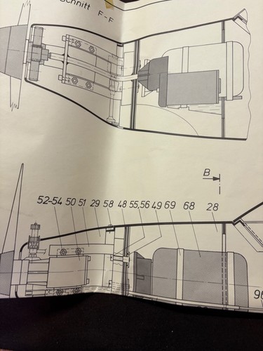 Bauplan motorsegler robbe - bauplan, rc-motorsegler