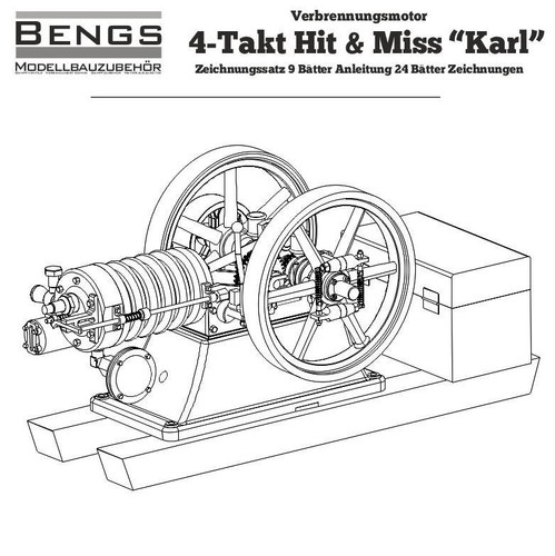 Bauplan stationärmotor karl - bauplan,